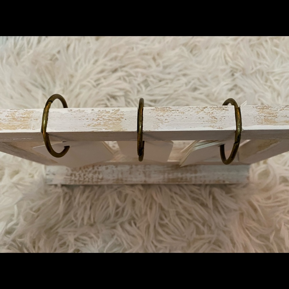 Rustic desk calendar